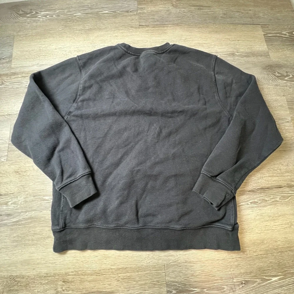 Nike Sweatshirt Mens M Black Club Fleece Crewneck BV2662-010 Sportswear Basic